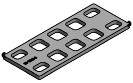 SL Rack 94701-02 2 mm for roof hook base plate