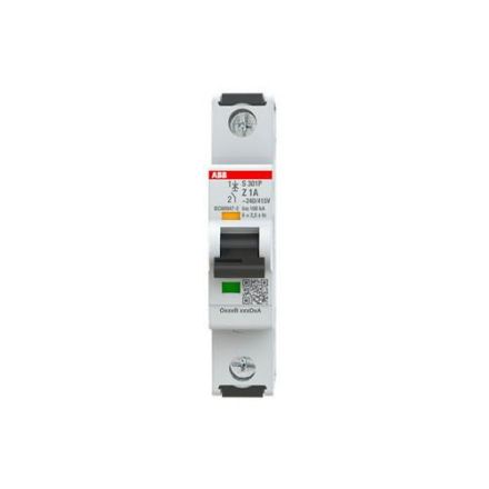 ABB Stotz-Kontakt 2CDS381001R0218 S301P-Z1 Z25kA 1A 1P circuit breaker