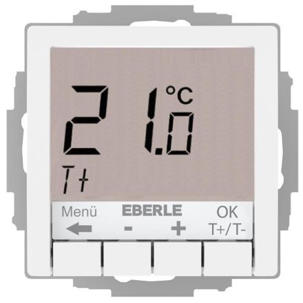 Eberle 527815455604 UTE 4100-R-RAL9016-G-55 room thermostat UP