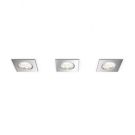 Philips 5900711P0 Dreaminess 4.5W 3X500lm 2700K IP65 Chrome LED recessed ceiling spotlight
