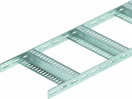 OBO Bettermann SLZ 200 FT shipbuilding perforated Z-rung cable ladder, 7098134