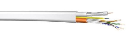 Draka Comteq 60078133 UC HOME Coax10 A+ UC900 HS23+4xBBXS data cable Cat7 600MHz Cca