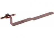 Dehn & Söhne 202017 Roof conductor holder Cu cranked