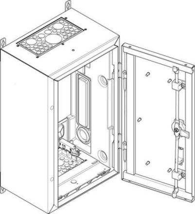 ABN protective insulated IP54 300x502x225mm wall housing (SP13)