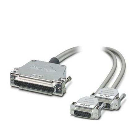 Phoenix Contact 1258820 CABLE-D37F/2XD15F/6M/ETHA Cable