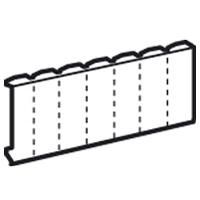 Legrand 001662 cover strip RW 13 modules, (white)
