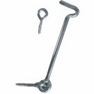 REWWER-TEC 054.000140.00 Storm hook galvanized Art.54/140 with eyelet