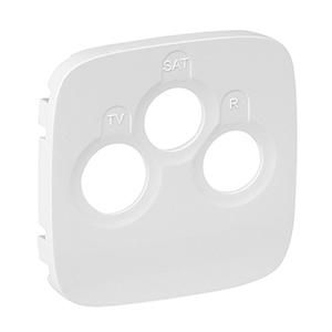 Legrand 754795 cover Valena Allure TV-R-SAT ultra white white, (white)