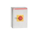 ABB Stotz-Kontakt OTR63A4B, safety switch 4-pole 30 kW 400V with red-yellow handle, 1SCA022745R8080 ABB Stotz-Kontakt OTR63A4B, safety switch 4-pole 30 kW 400V with red-yellow handle, 1SCA022745R8080