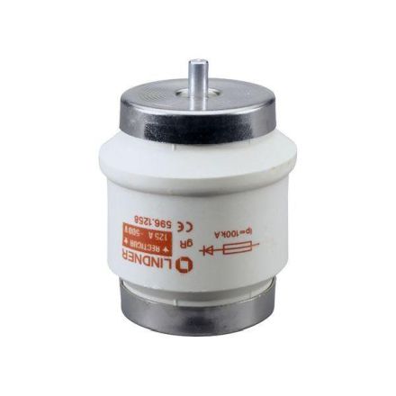 Mersen 00596.125800 DVGR50V125 DV 125A RECTICUR-D fuse link