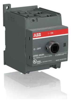 ABB Stotz-Kontakt 1SCA134379R1001 OTDC25US4 4-pole 25A UL DC switch disconnector