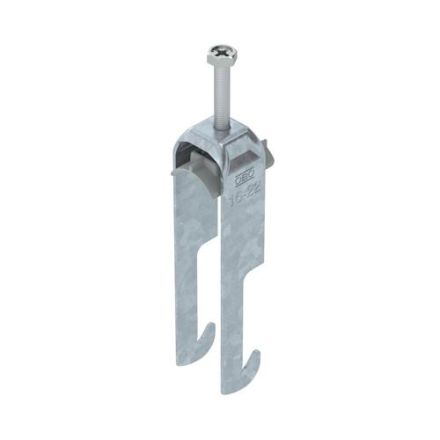 OBO Bettermann 1187715 2056 BS-W2-K-22 FT 16-22mm 2-way steel clamp