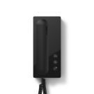 Siedle HTS 811-0 SH/S in-house telephone standard in black high gloss/black
