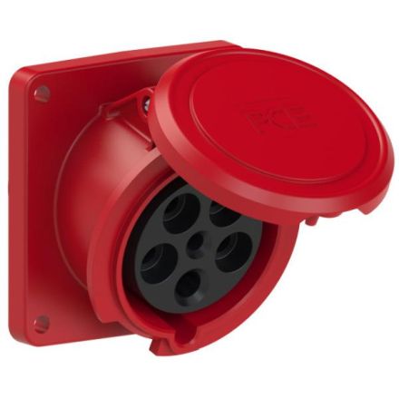 PCE 4351-6fd 63A 5-pin 6h IP44 TWIST angled surface-mounted box