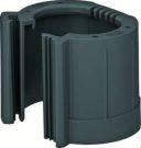 OBO Bettermann 129 TB M40 SW black divisible pipe end sleeve, 2047979