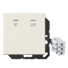 Jung LSCUKO5M24 hotel cover with LED unit 24 V, outdoor unit, LS series, white