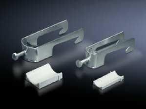 RITTAL 2358000 Angle iron clamps for cable support rail 38 - 42mm PU=25pcs.