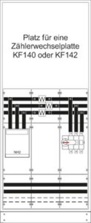 ABB Striebel & John KS4228 measuring and transformer cabinet TwinLine, surface-mounted, 2CPX032951R9999