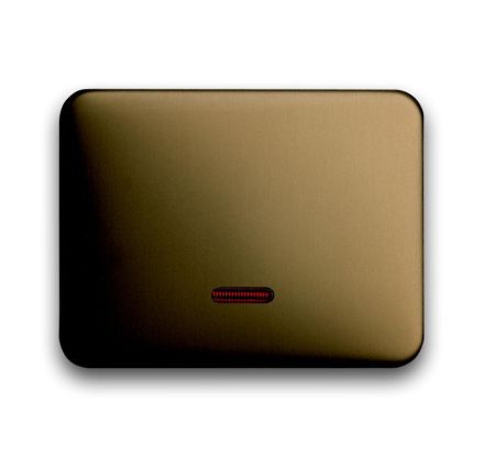 Busch-Jaeger 6543-21-102 Control element, with glow lamp bronze