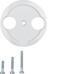 Berker 103920 Central piece for antenna socket 2-hole polar white, glossy 1930/Glass/Palazzo