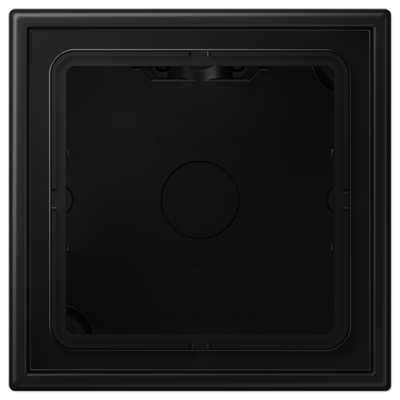 Jung LS581ASWM surface-mounted cap 1-way, LS series, graphite black matt