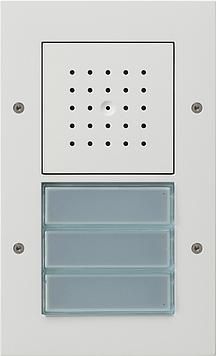 Gira 126766 AP door station 3-way door communication pure white