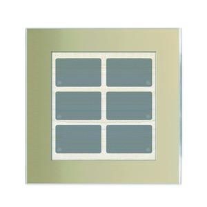 Issendorff 30270 LCN-GT6C glass 6-button 6LEDs TS champ keypad