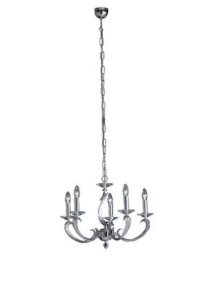 Brumberg 50803020 pendant light, chrome E14, 5x40W max.