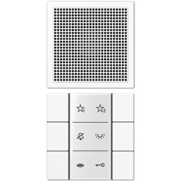 Jung SIAILS6WW audio indoor station, LS series, alpine white