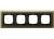 Gira 0214662 4-way cover frame ClassiX Art bronze-black