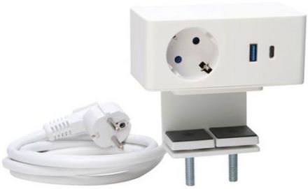 Kopp 939802106 VersaQUSB-A/CInduction.white power strip