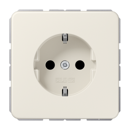 Jung CD1520N SCHUKO socket, 16 A 250 V ~, without claws, Duroplast, CD series, white