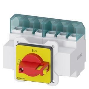 Siemens 3LD2122-3VK13 main/emergency stop switch 6-pole front mounting