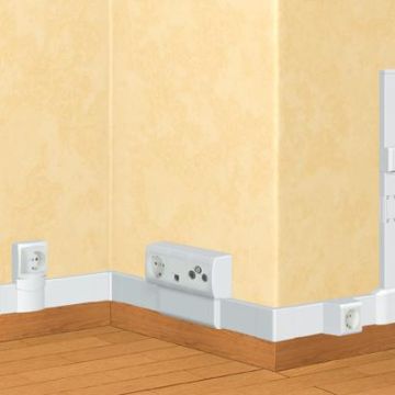 Legrand 030027 cable duct MINIK 40X20mm L.2, 1M white, (pure white)