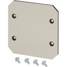 Hensel EB MP 06 made of insulating material 4mm thick mounting plate