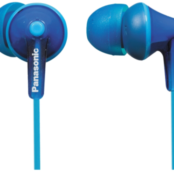 Panasonic RP-HJE125E blue in-ear headphones