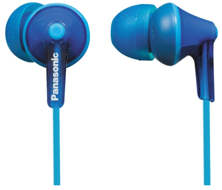 Panasonic RP-HJE125E blue in-ear headphones