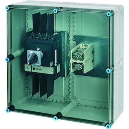 Hensel Mi 7847 630 A 4-pole + PE circuit breaker housing