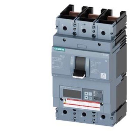 Siemens 3VA6440-7JT31-0AA0 circuit breaker 3VA6 100kA 480V LSI 400A