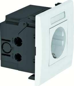 OBO Bettermann SDE-RW D0RT1B module 45 1-way 84x84x59mm socket unit, 6119423