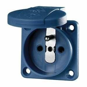 Mennekes 11111 16A 2-pole +E 230V blue wall socket SCHUKO