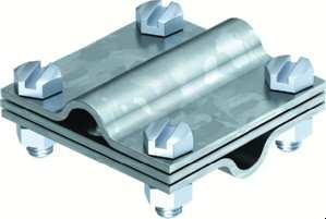 OBO Bettermann 254/DIN 8-10mm cross connector, 5314038