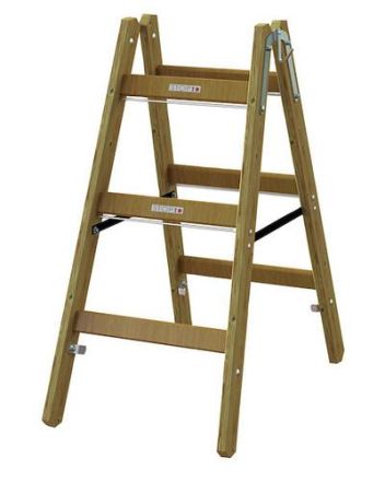 PROTEC.class PHSPSL23 rung stepladder 2x3 wooden stepladder