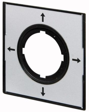 Eaton M22-XCK1 label, for 4-position switch, 279434