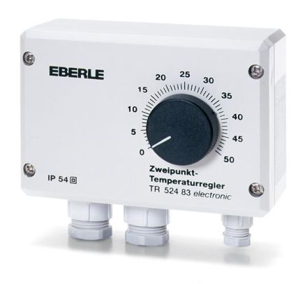 Eberle 052483140000 Universal temperature controller TR 52483 with remote sensor 0-50°C 1W