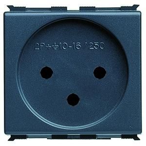 Gewiss GW30237 2M 2P+PE 16A Israeli standard sw socket