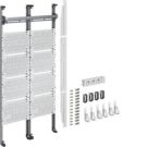 Hager UF321NW Complete panel Multimedia H1050mm 2-panel