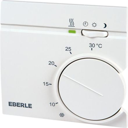 Eberle 121170451100 Room temperature controller RTR9726 1W pure white with reduction