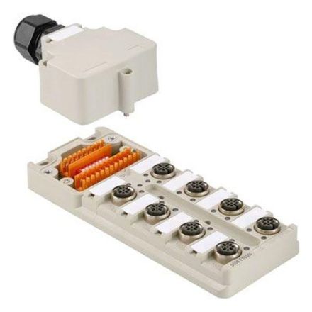 Weidmüller 1059430000 SAI-8-M-4P M12 DIP without cable sensor/actuator distributor