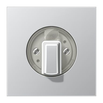 Jung AL1941 cover for rotary switch, LS series, aluminium